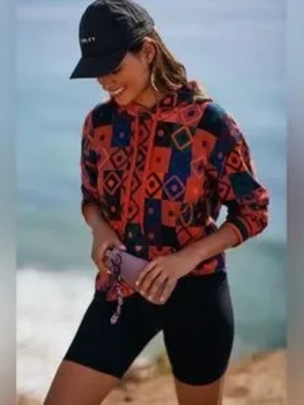 Anthropologie Farm Rio Hoodie L